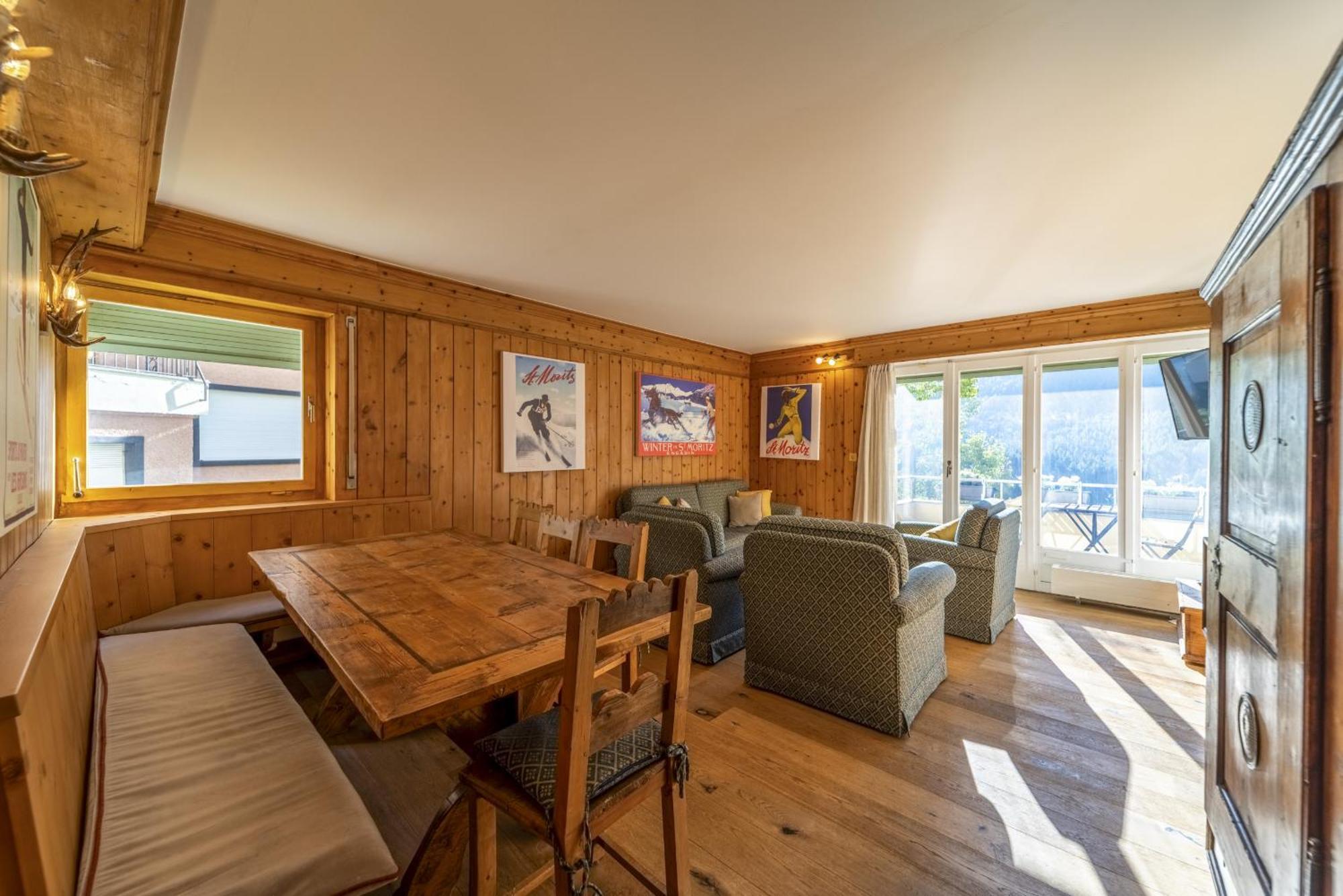 Chesa Bellavista - St. Moritz Apartment Exterior photo